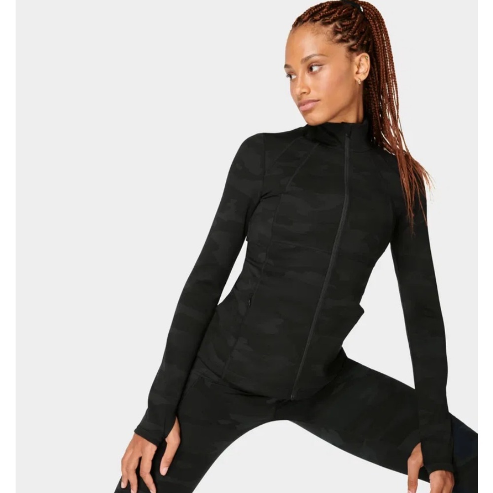 NWOT SWEATY BETTY
Power Boost Workout Zip Through - L